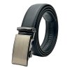 Automat Pánský pásek černá přezka kovová Kód:K10