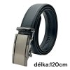 Automat Pánský pásek černá přezka kovová Kód:K12
