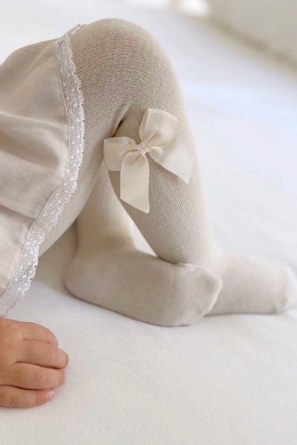 pančušky s mašlou linen