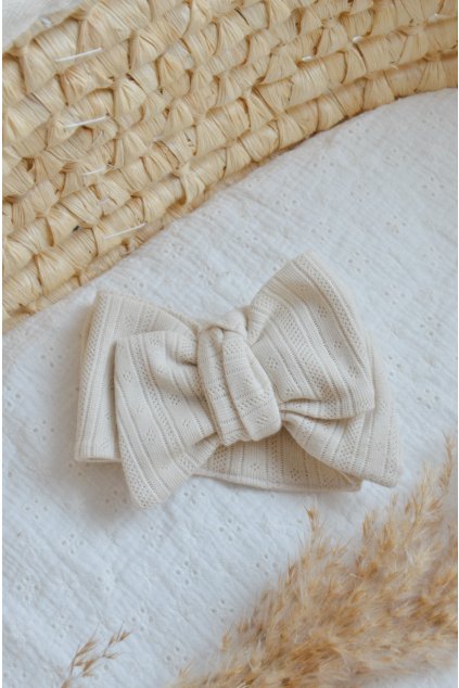 Oversized čelenka - Natural | olioli