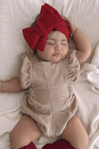 Vianočná OVERSIZED čelenka - Jingle Bells | olioli