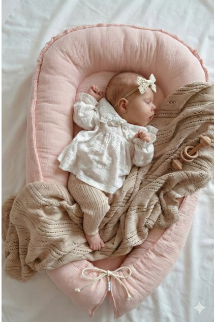 Mušelinové HNIEZDO - Pink