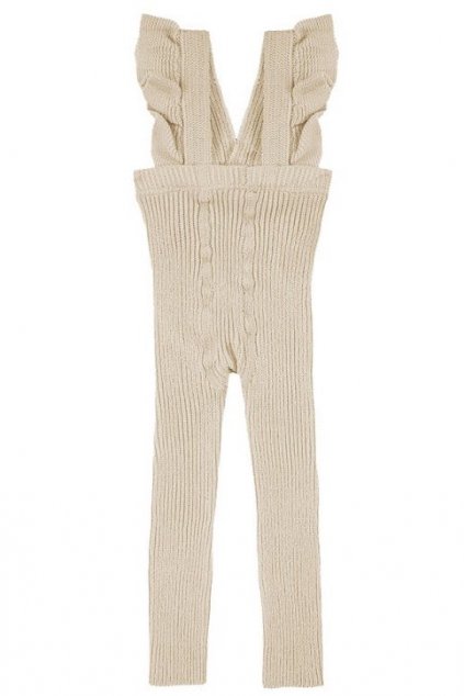 6936 flounced suspender cotton leggings linen