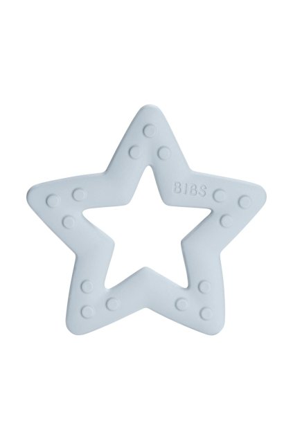 BIBS Baby Bitie Hryzatko Kousatko Star BabyBlue (1)