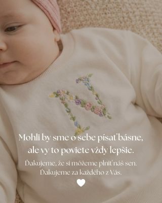 Vaše slová pre nás znamenajú viac, než si dokážete predstaviť.🤍 V živote ani v podnikaní nie je všetko ružové. Toľko...