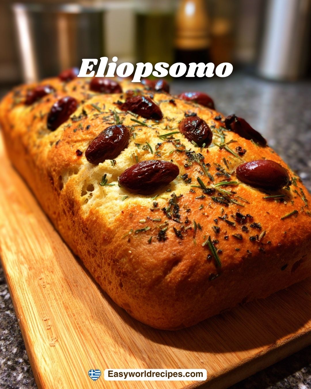 Olívás kenyér (Eliopsomo)