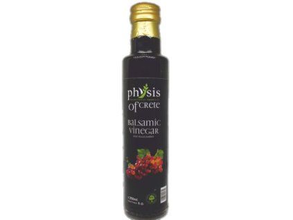 Balzsamecet sötét üvegben, szőlőből