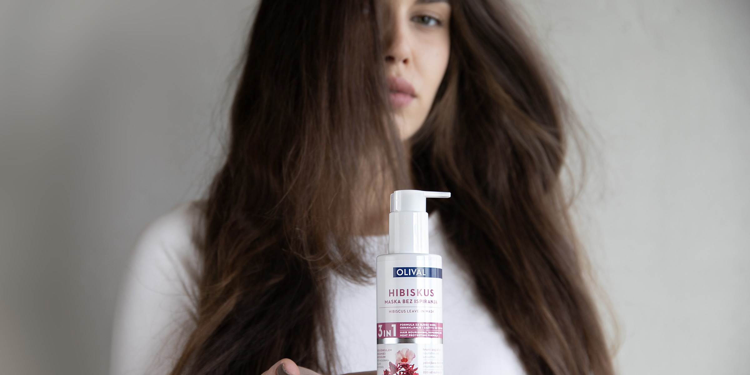 NOVINKA Ibišková 3v1 bezoplachová vlasová maska