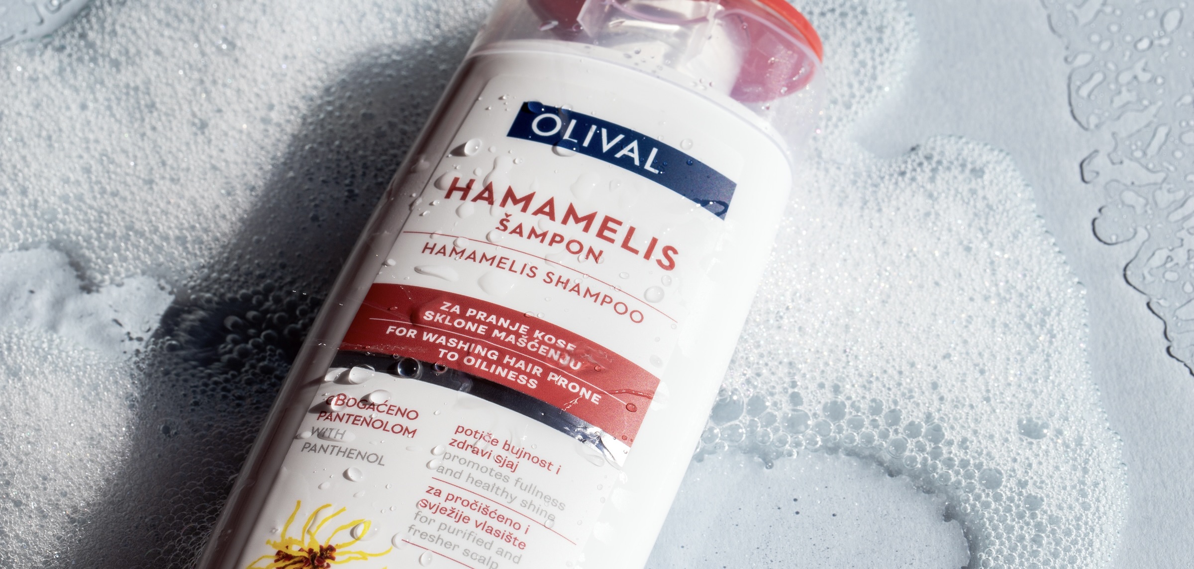 NOVINKA šampon s hamamelisem