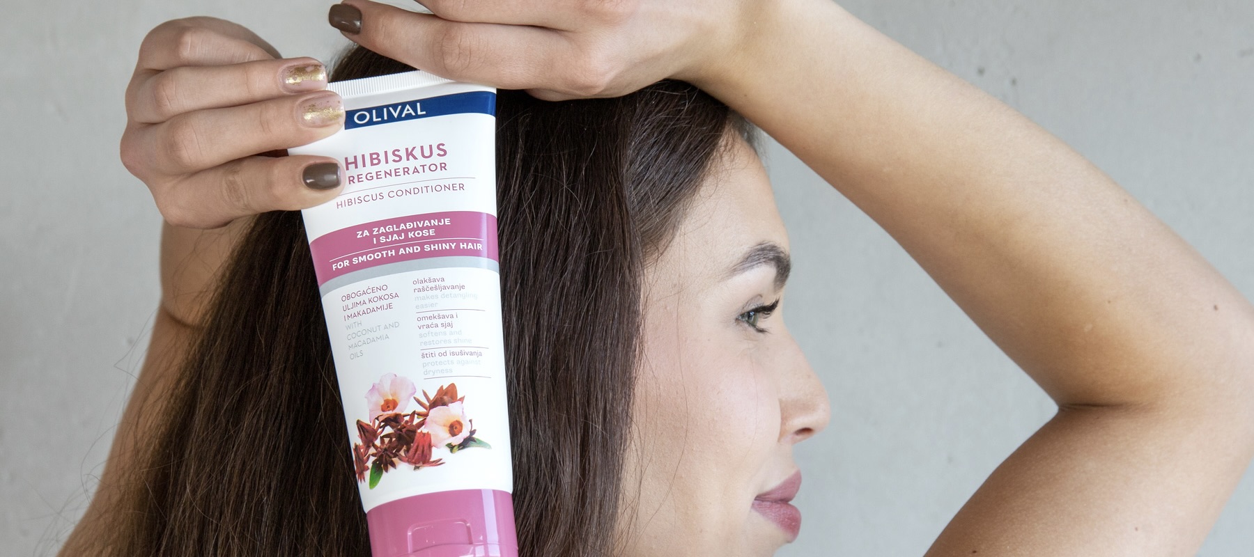 NOVINKA Ibiškový vlasový kondicionér