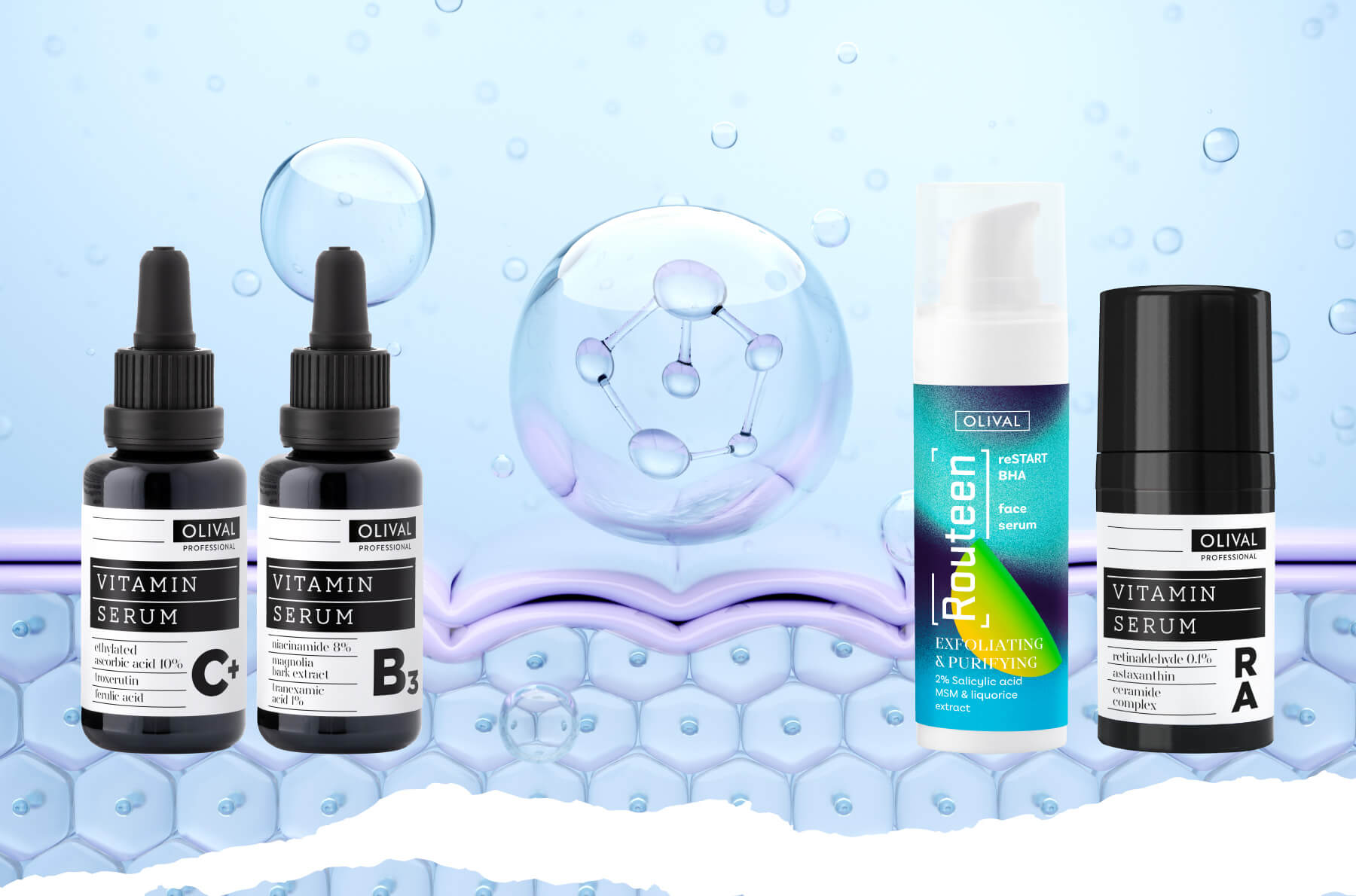 Ako kombinovať séra (a aktívne látky)