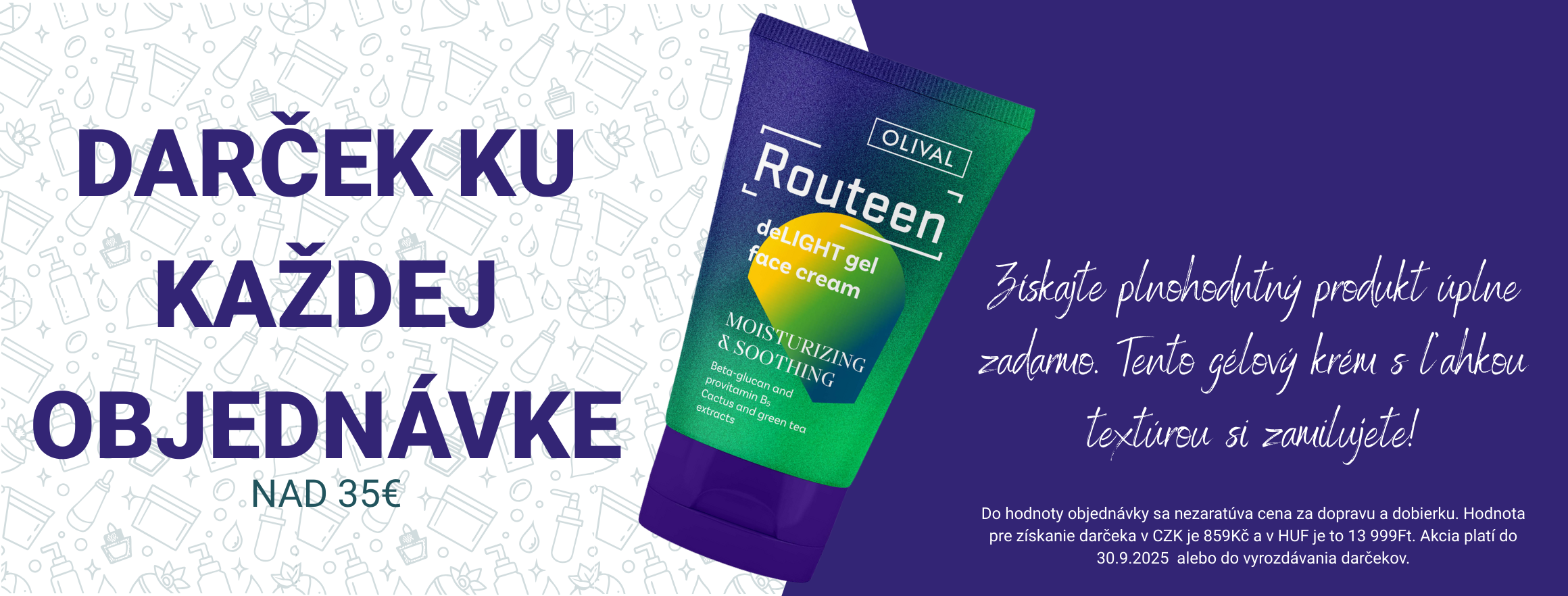 Darček ku každej objednávke nad 35€ Olival