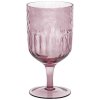 sklenice na víno v růžovém provedení