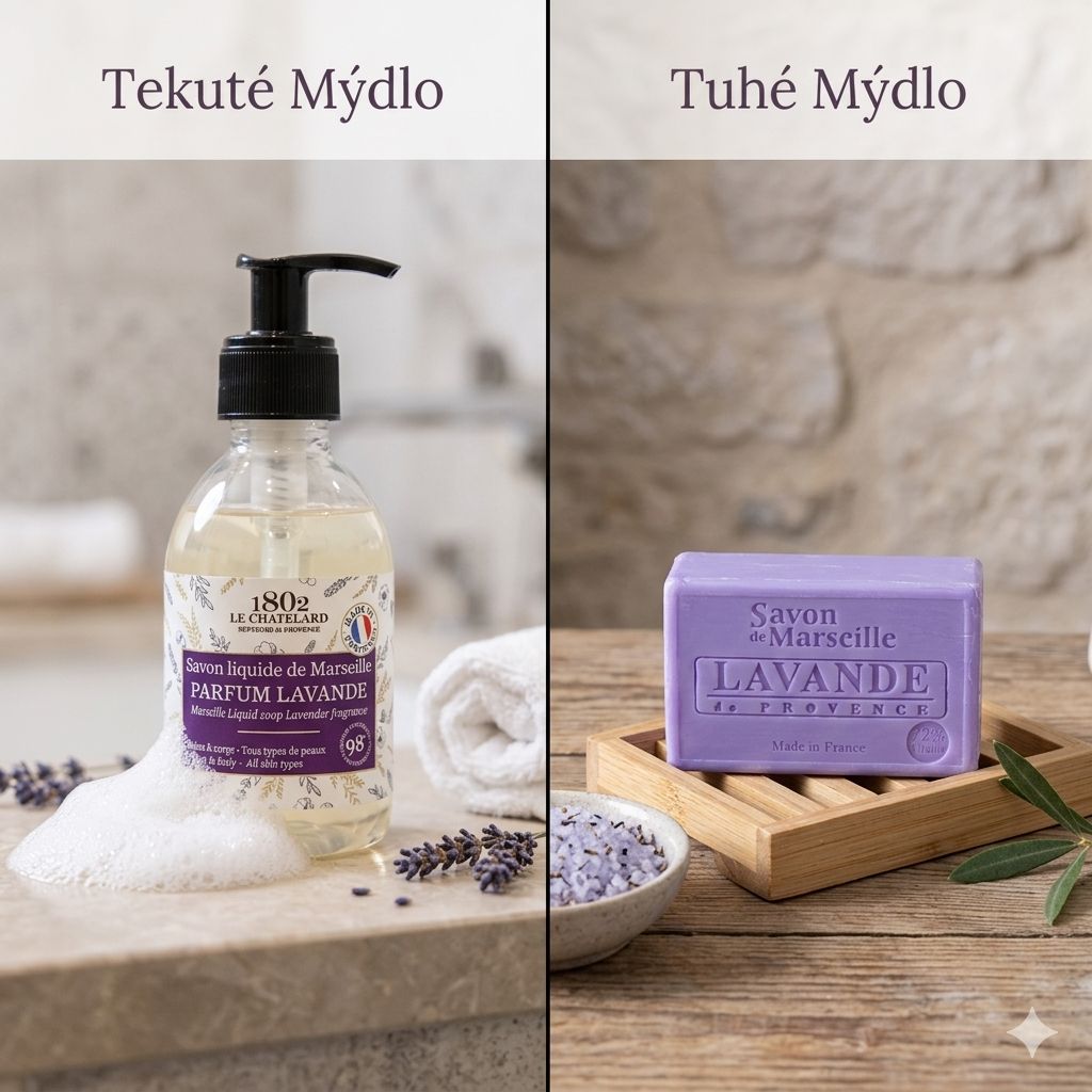 Tuhé vs. tekuté mýdlo: co je lepší pro pokožku i domácnost?