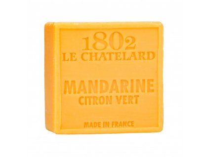 Francouzské mýdlo - Mandarinka a limetka 100g bez palmového oleje
