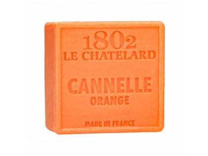Francouzské mýdlo - Pomerančová skořice 100g bez palmového oleje