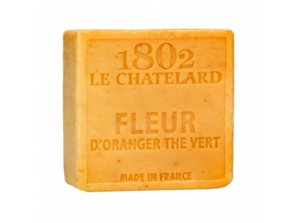 Francouzské mýdlo - Pomerančový květ a zelený čaj 100g bez palmového oleje