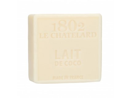 Francouzské mýdlo - Kokosové mléko 100g bez palmového oleje