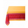 Ubrus - Olivia - čtvercový (Barva Žlutá-červená, Kolekce Olivia, Rozměr 160x160 cm)
