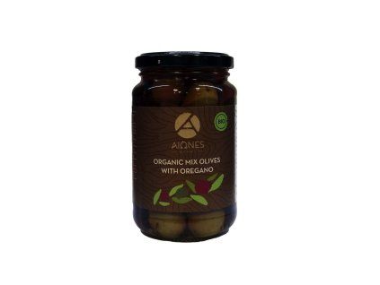 ORGANIC MIX OLIVES WITH OREGANO