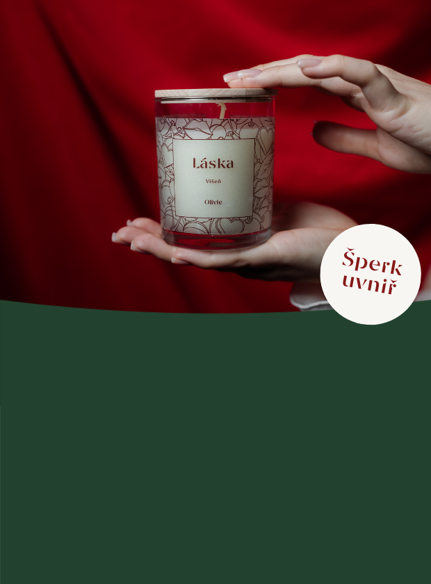 Valentýnské svíčky