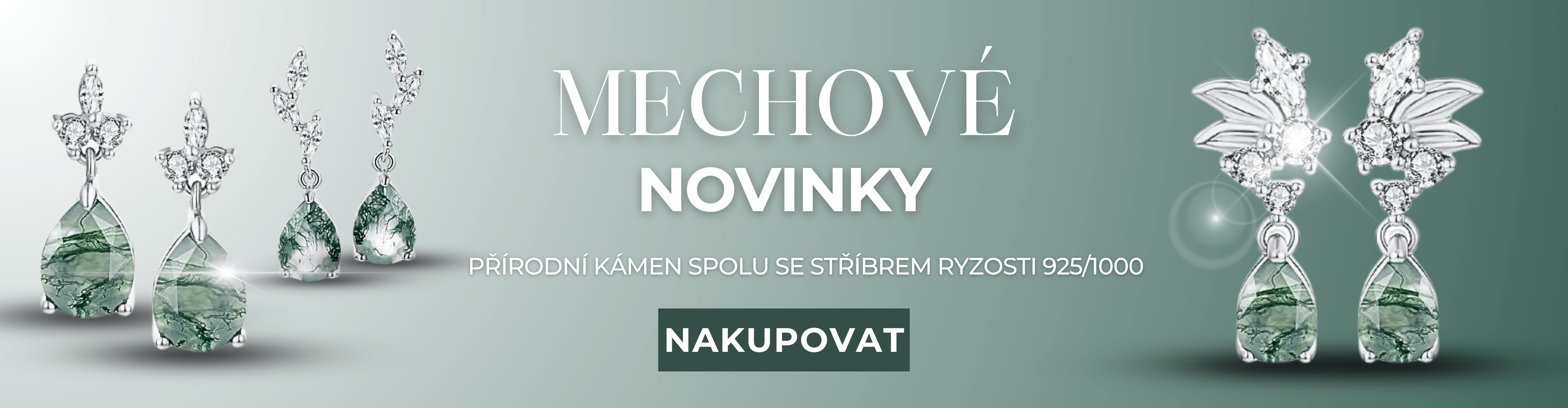 Nové mechové šperky