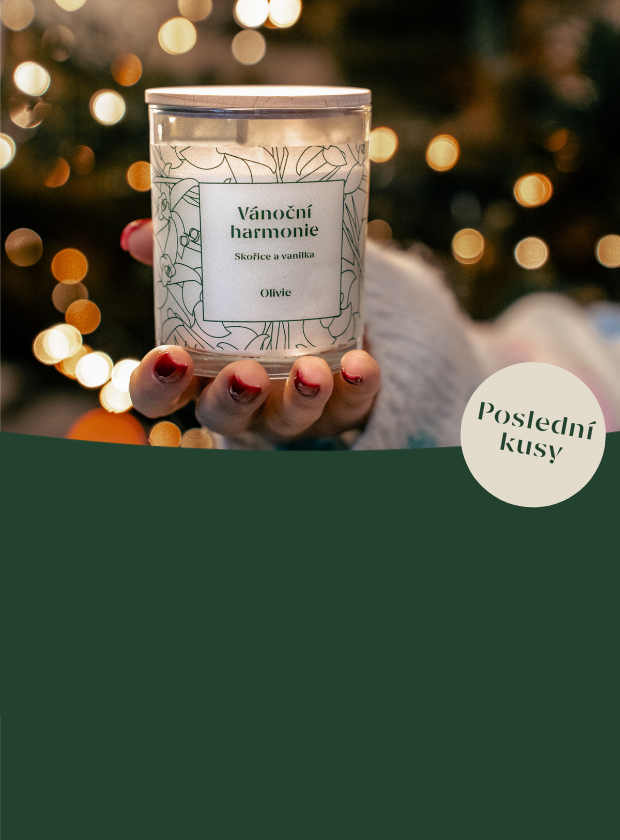 Vánoční harmonie svíčka