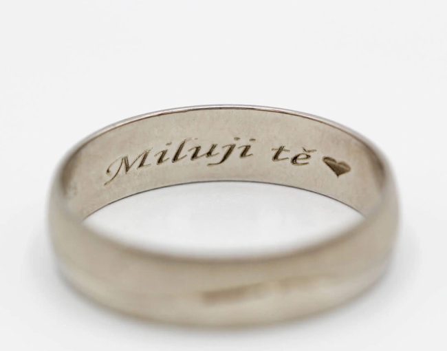 Gravírování šperků