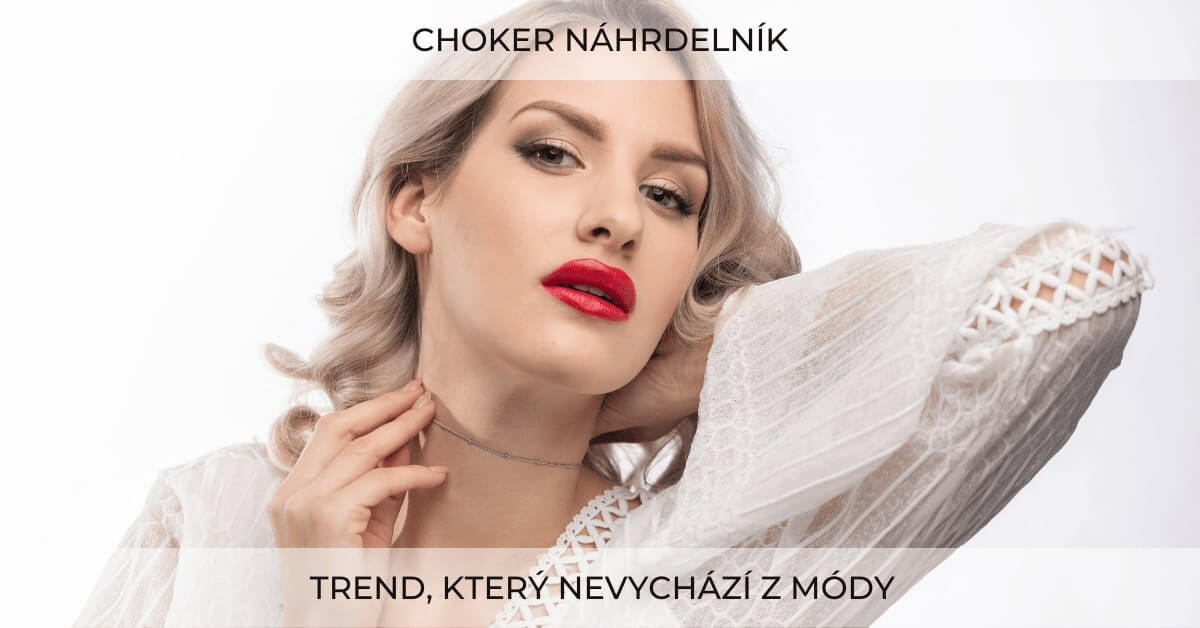 Choker náhrdelník z e-shopu OLIVIE.cz