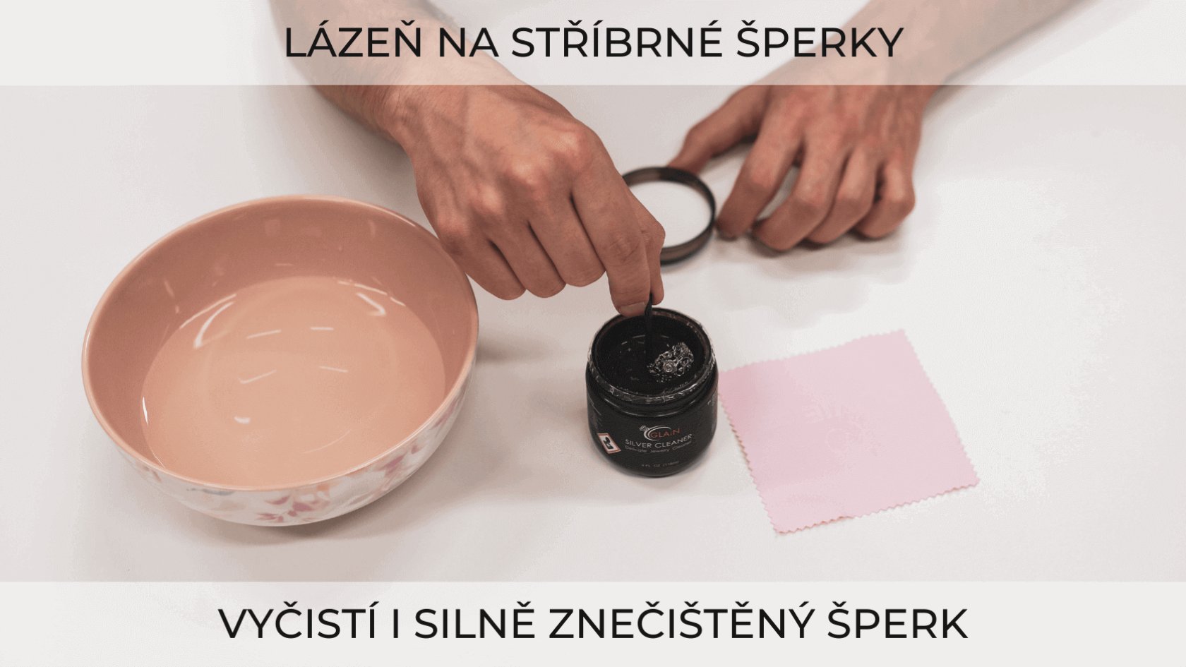 Čisticí lázeň na stříbro z OLIVIE.cz
