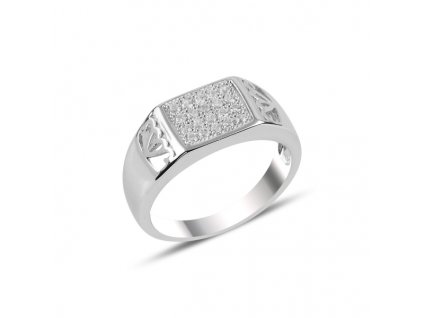 Pánský stříbrný prsten pro muže