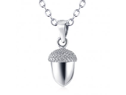 Stříbrný náhrdelník ŽALUD od OLIVIE