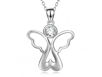 Stříbrný náhrdelník ANDĚL od OLIVIE
