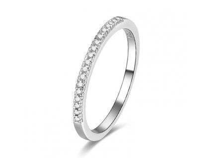 Stříbrný úzký tenký prsten JASMINA od OLIVIE