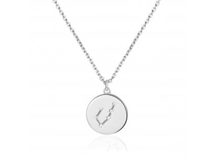 Stříbrný náhrdelník souhvězdí zvěrokruhu BÝK - dokonalý narozeninový dárek ze stříbrnictví OLIVIE.