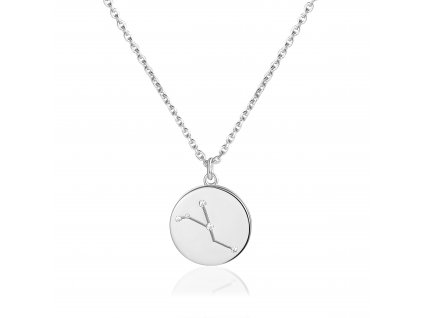 Stříbrný náhrdelník souhvězdí zvěrokruhu RAK - dokonalý narozeninový dárek ze stříbrnictví OLIVIE.