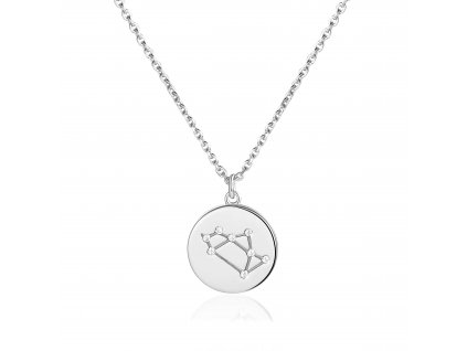 Stříbrný náhrdelník souhvězdí zvěrokruhu STŘELEC - dokonalý narozeninový dárek ze stříbrnictví OLIVIE.