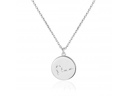 Stříbrný náhrdelník souhvězdí zvěrokruhu RYBY - dokonalý dárek k narozeninám ze stříbrnictví OLIVIE.