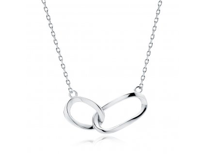 Stříbrný náhrdelník ŘETĚZ ze stříbrnictví OLIVIE.