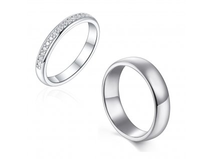Snubní stříbrný prsten PRAMÍNEK od OLIVIE.