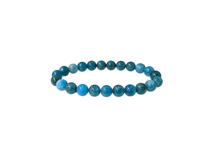 Korálkový náramek 8mm/16cm APATIT