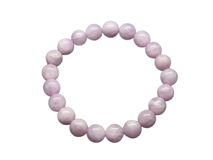 Náramek 8mm/16cm KUNZIT od Olivie.