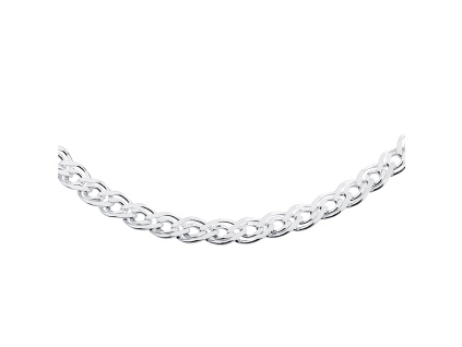 Stříbrný 5mm/50cm řetízek NONNA od Olivie.