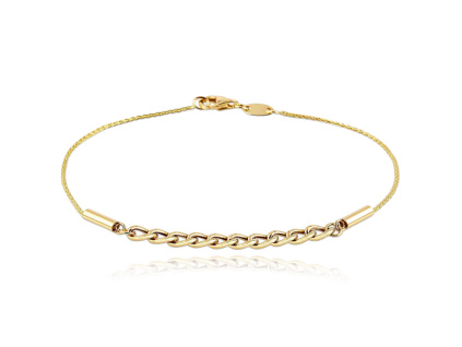 Zlatý náramek Au 585/1000