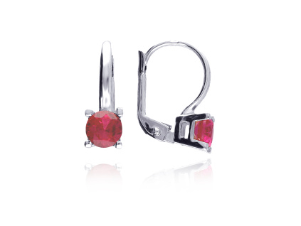 MOISS náušnice z bílého zlata