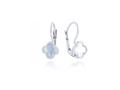 MOISS náušnice z bílého zlata