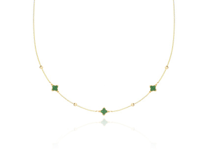 MOISS náhrdelník ze žlutého zlata