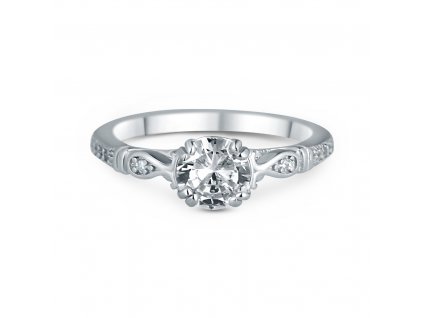 Stříbrný romantický prsten od OLIVIE