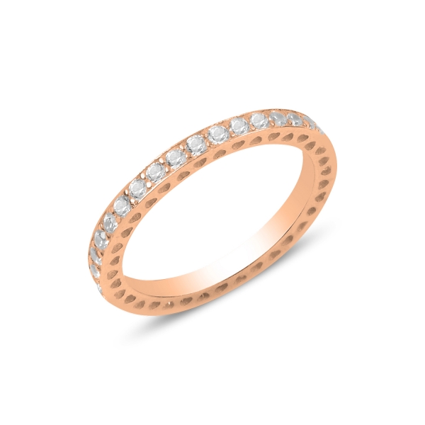 OLIVIE Stříbrný prsten ROSE 3177 Velikost prstenů: 8 (EU: 57-58)