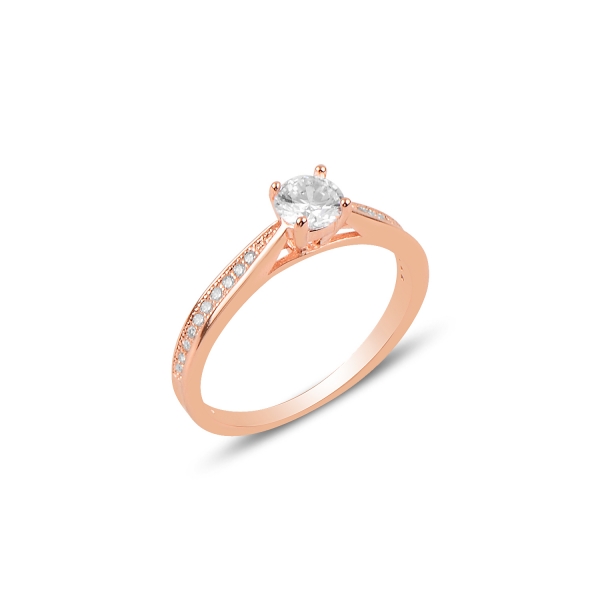 OLIVIE Stříbrný prsten ROSE 3179 Velikost prstenů: 9 (EU: 59-61)